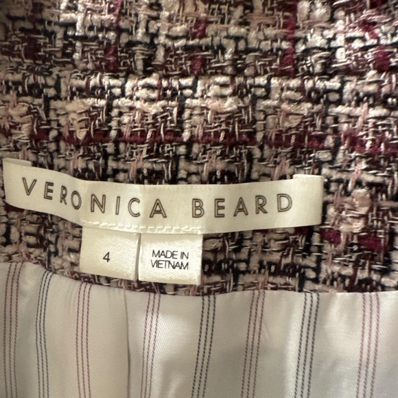 Veronica Beard Lilac and Black Edges Blazer Size 4 - Picture 6 of 7